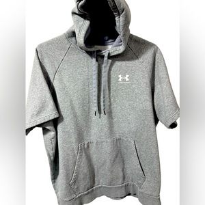 Under Armour short sleeve hoodie. XXL